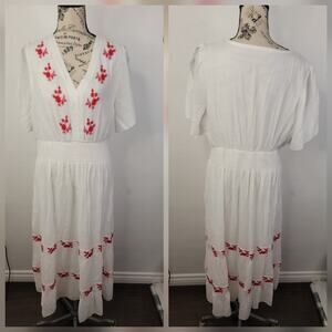 chinese dress ladies Patricia Embroidered Maxi Dress